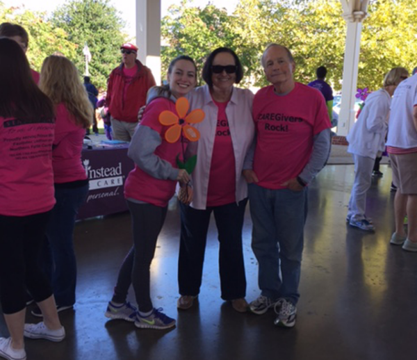 Home Instead Senior Care of Manassas participates in the Walk to End Alzheimer's.