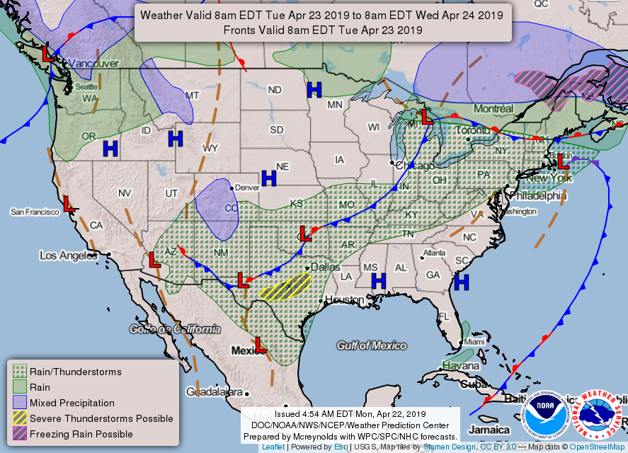 Sunny and warmer Tuesday, rain chances return later in week - Potomac ...