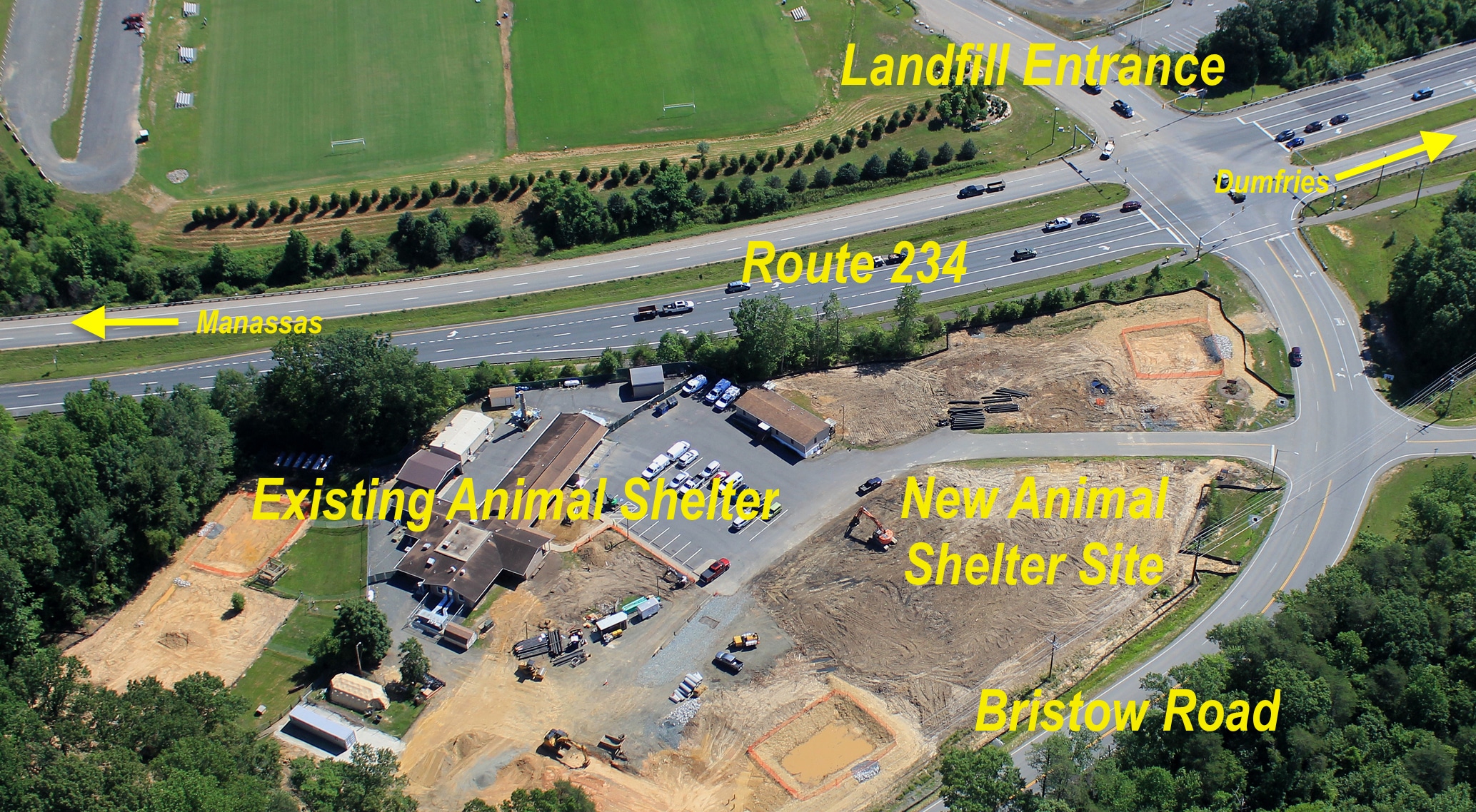 Prince William Animal Shelter costs rise, construction underway