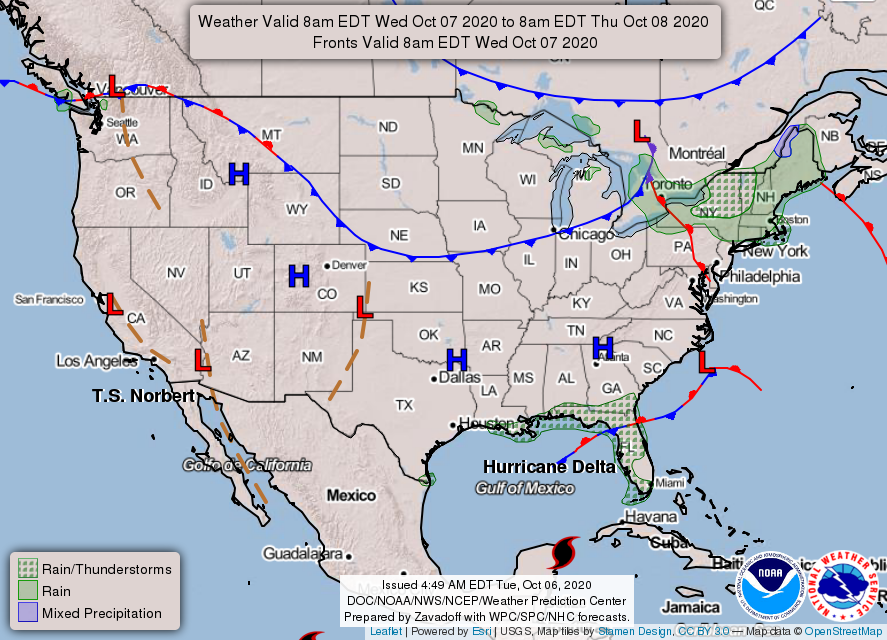 Wednesday brings high temperatures and wind