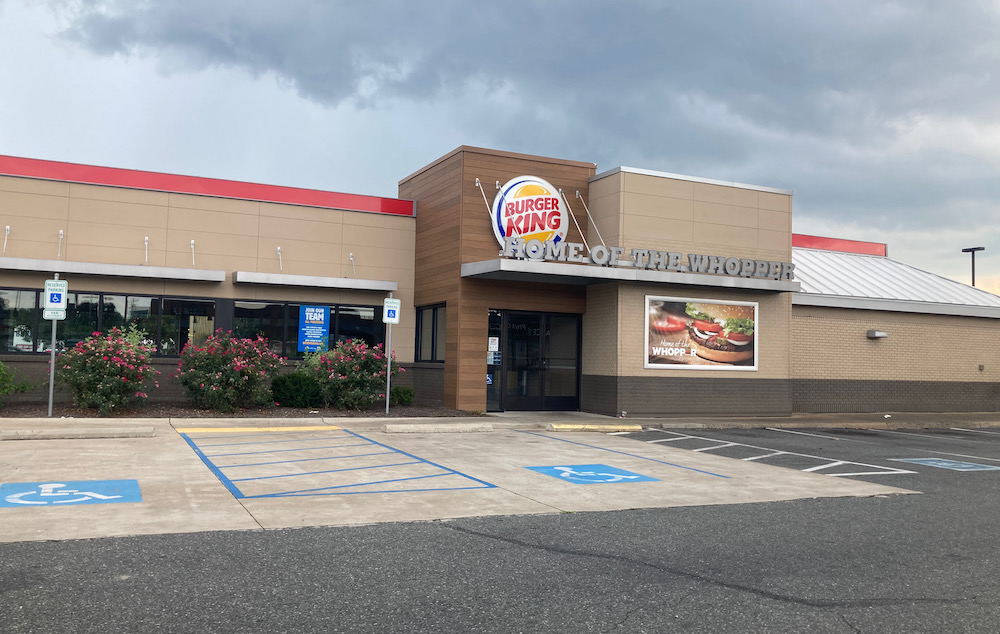 Armed robber hits cash register at Burger King