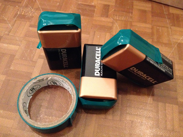 Tape your batteries before tossing them