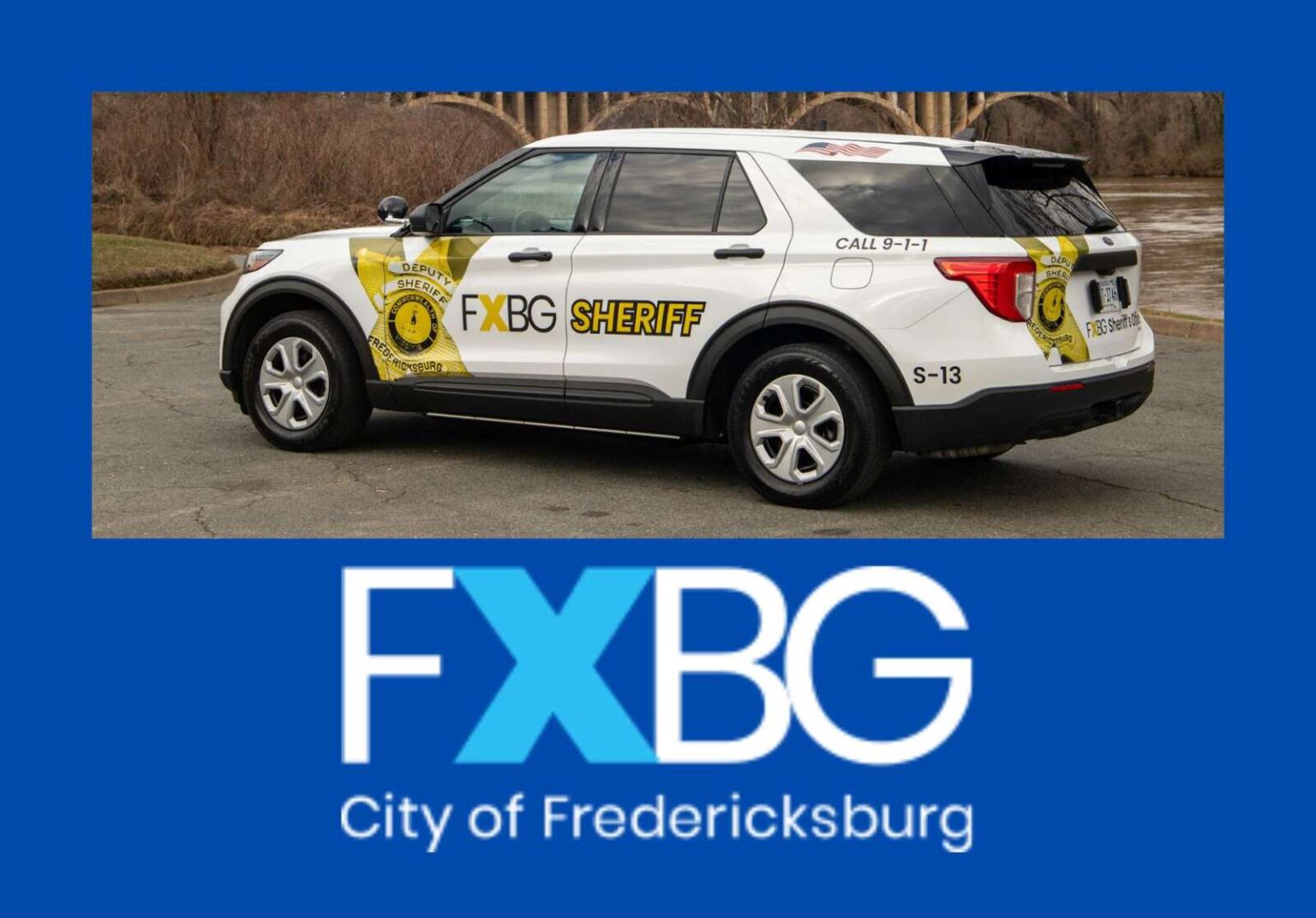 Updated look for Fredericksburg sheriff’s cars