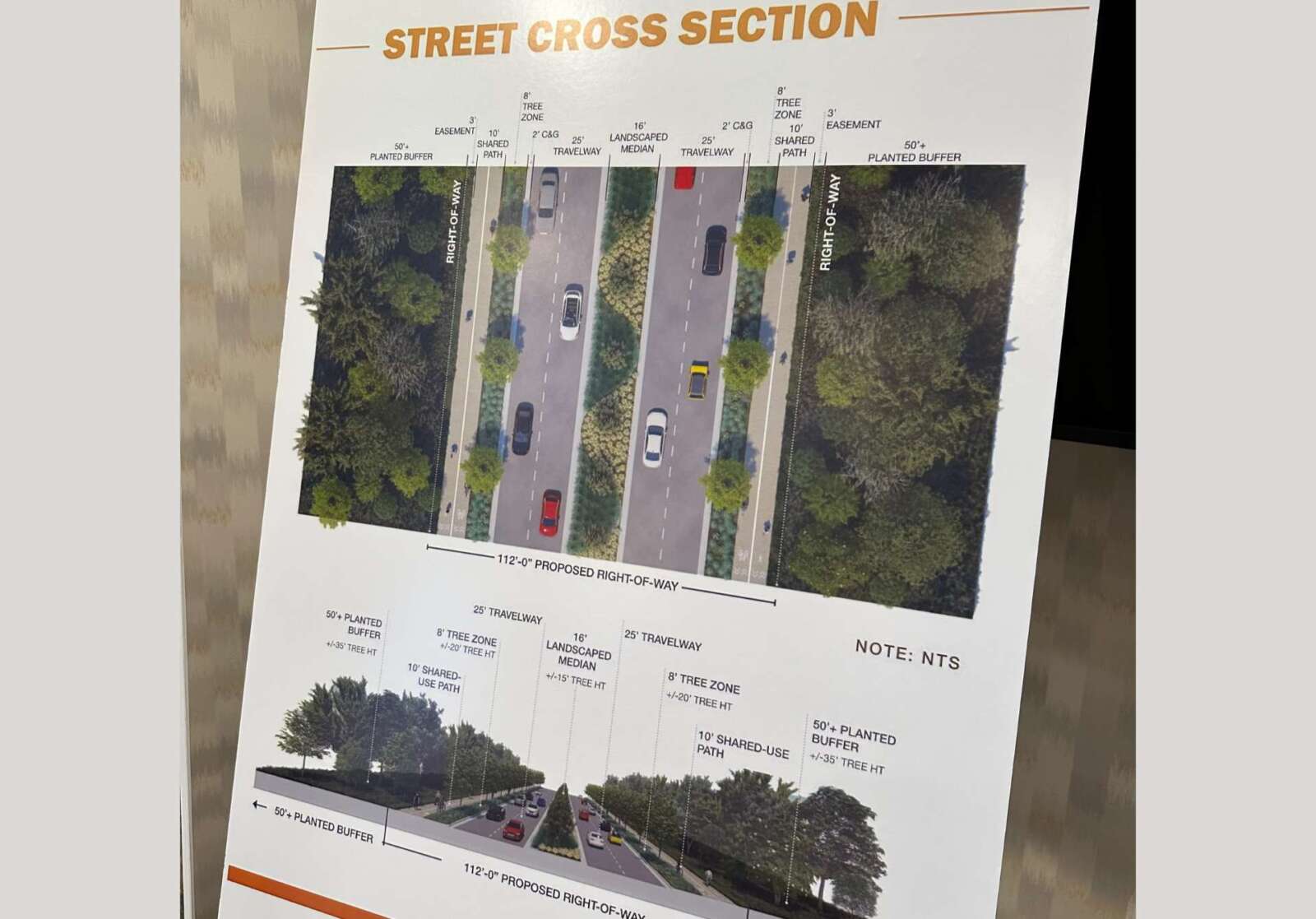 QTS envisions wider Pageland Lane, a key competent to the BiCounty