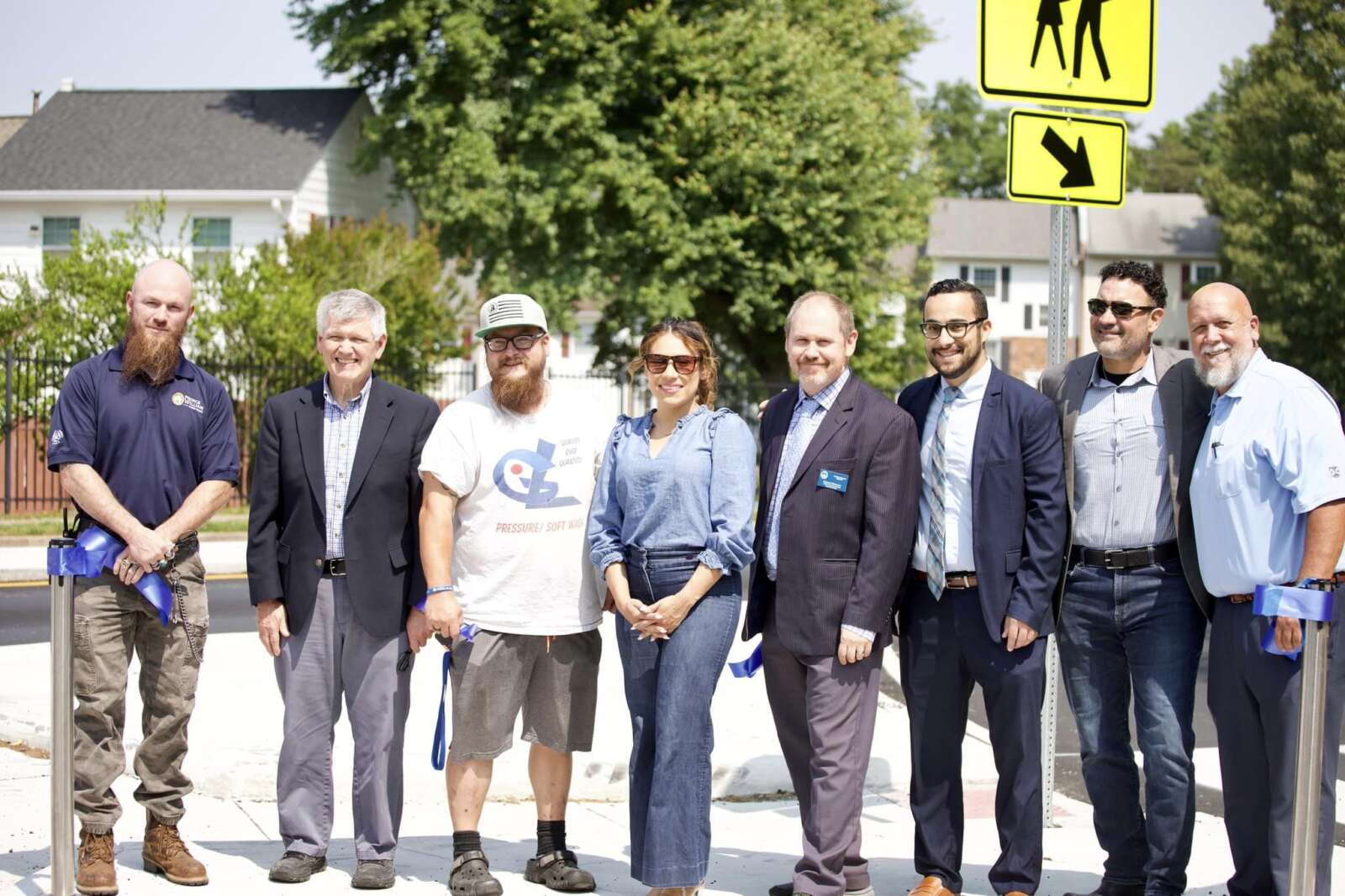 Supervisor Vega's office funds Old Centreville Road pedestrian improvements