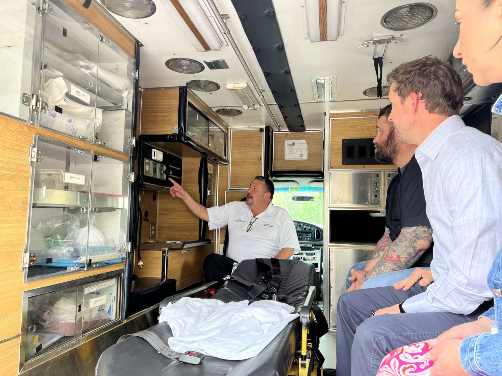 LifeCare donates working ambulance to Brooke Point High School