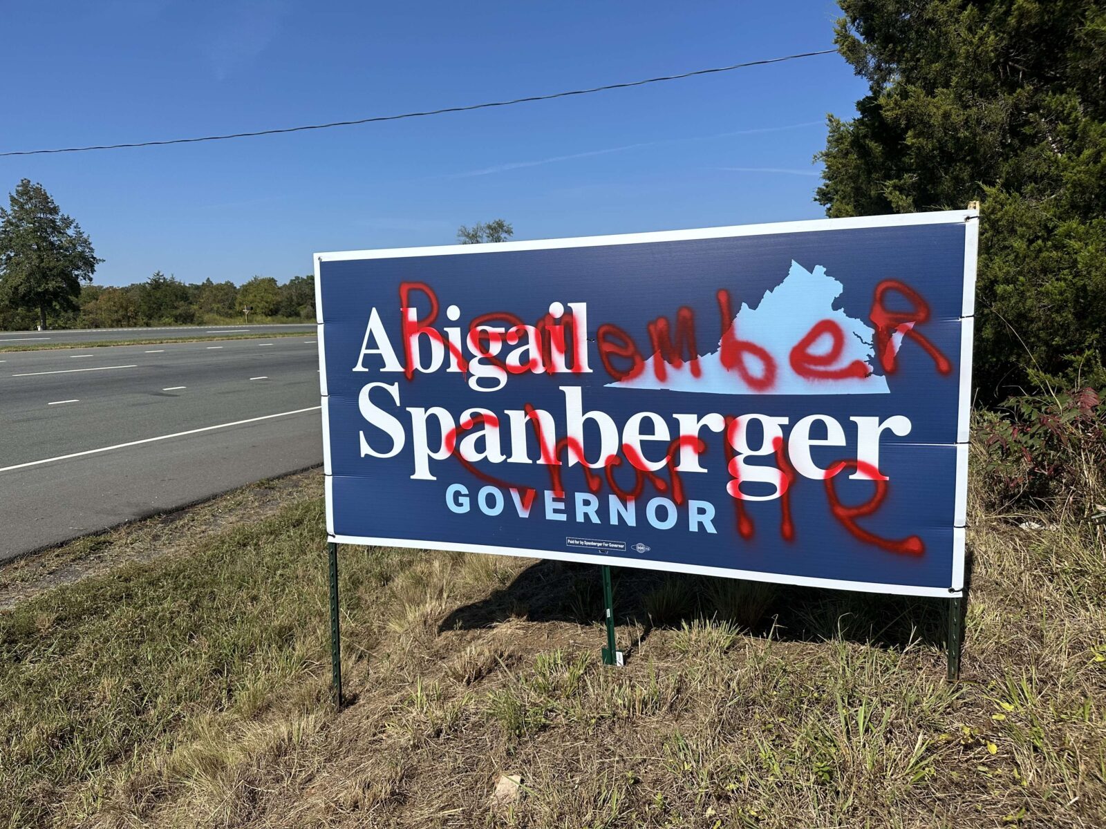 Controversial Campaign Signs Mark Start of Early Voting Across ...