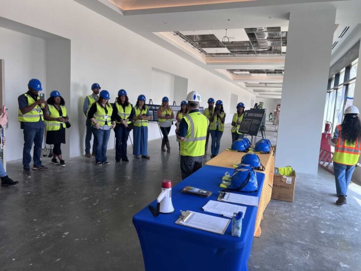 Construction tour of the new Kalahari Resorts & Conventions site