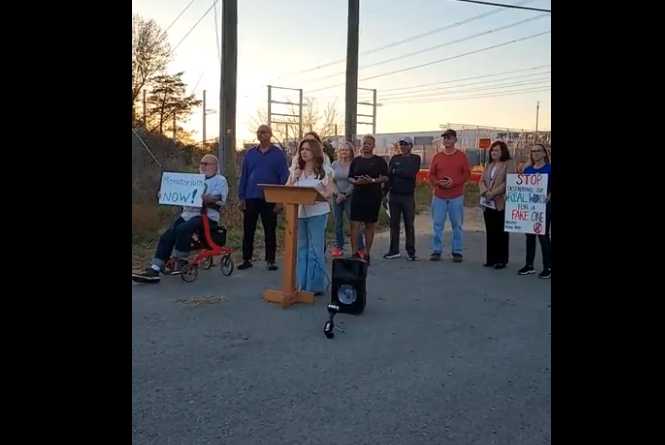 Residents speak at Gainesville data center pause press conference