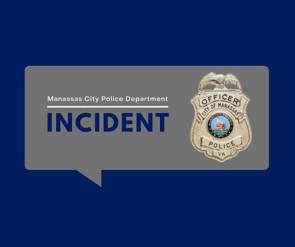 Manassas City Police Department incident graphic